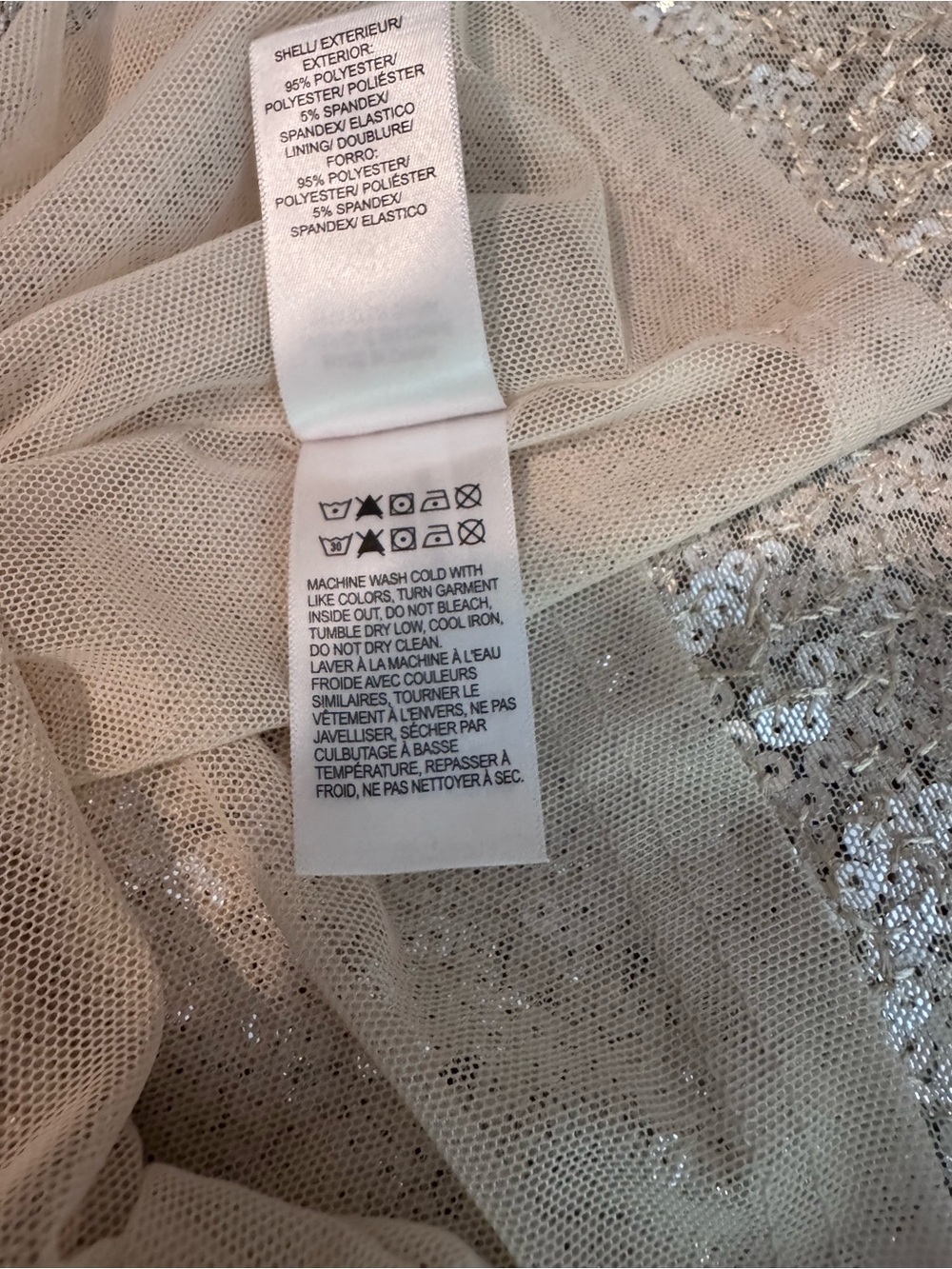 Lucky Brand Strapless Silver Sequin Gown - Picture 11 of 11